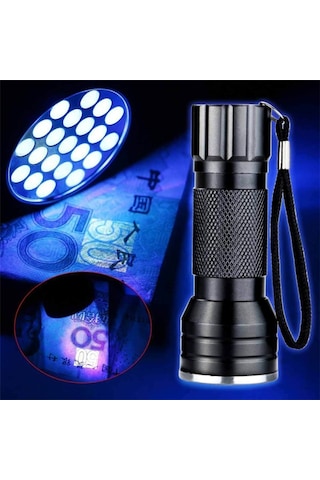 Kehribar Test Işığı Uv Ultraviole Mor Işık Watton Çok Renkli