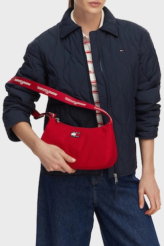 Tommy Jeans Logolu Ayarlanabilir Askılı Çanta Kadın Çanta Aw0aw18768 Xmp Kırmızı