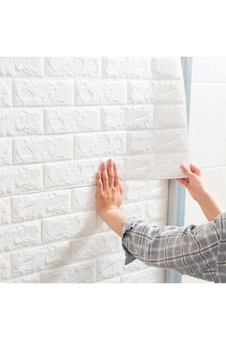 Renkli Duvarlar Kendinden Yapışkanlı Duvar Kağıdı 70 x 38 CM 0.26 m2
