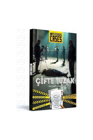 Mysterious Cases Çifte Tuzak, Seri Katil Dosyası, Dedektif Oyunu, Bulmaca, 16+ Yaş