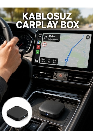 Bluetooth 5.0 Kablosuz Android Auto Araç İçi Adaptör Yeni Nesil - Lisinya