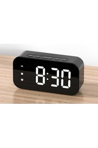 Trendooze Sıcaklık Ses Ses Saati Saat Led Kontrolü Kontrolü Çalar Bq Fd