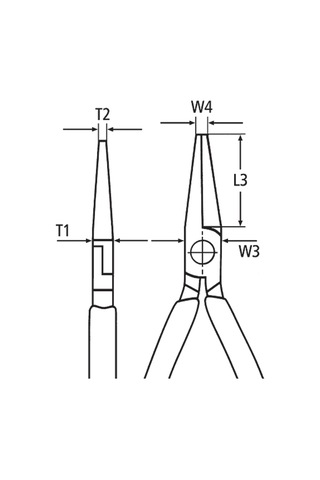 Knıpex Vde 1000 Volt Kargaburun 160 Mm 2506160