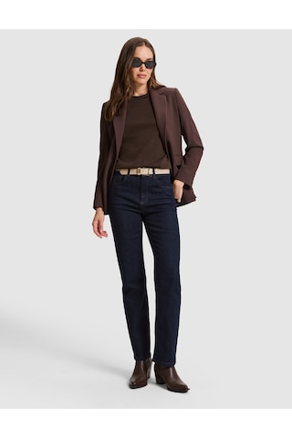 Pierre Cardin Saks Straight Fit Jean Pantolon 50330671 Vr032 Koyu Mavi