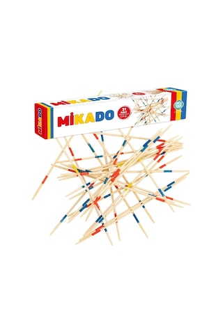 Mikado Spiel Çubukları Zeka Ve Beceri Eğitici Ahşap Oyun