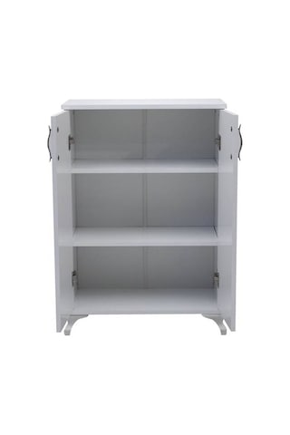 Kardelen Çok Amaçlı Dolap + Ayakkabılık Beyaz