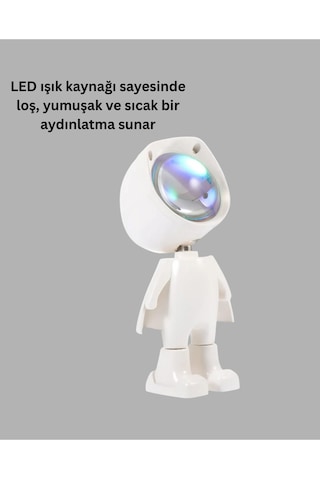 360 Ayarlanabilir Başlıklı Astronot Gece Lambası Diğer