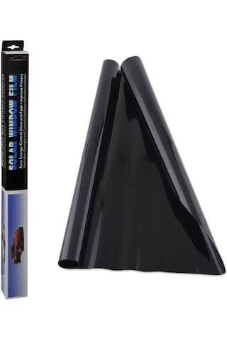 Oscar Cam Filmi 50 CM X 6 Metre Dark Black Koyu Siyah Solar BK-15