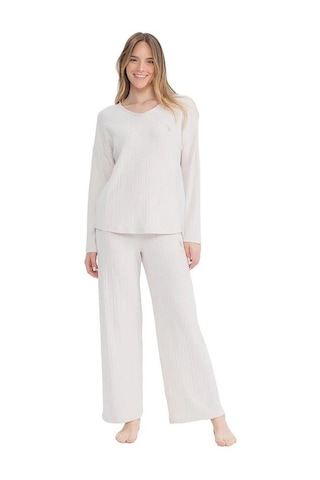 U.S. Polo Assn. U.s Polo 17090 V Yaka Pijama Takım 001
