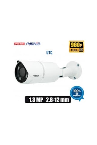 Avenir Av-888Ahd 1.3Mp 2.8Mm-12Mm Verifocal Lens Büyük Metal Kasa