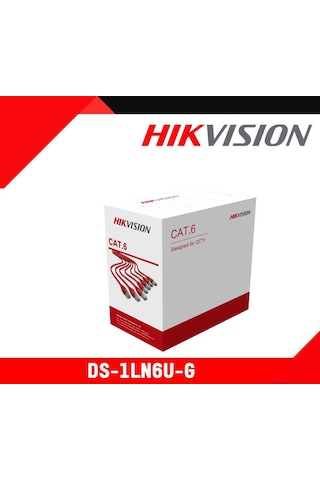 Hikvision DS-1LN6U-G CAT6 UTP 305 m Network Kablosu