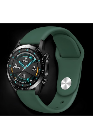Galaxy Watch 42mm İçin Uyumlu 20mm Silikon Kordon