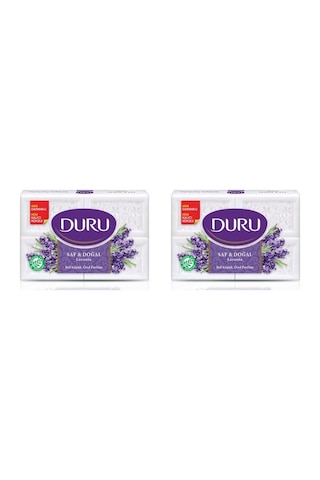 Duru Saf & Doğal Lavanta Aromalı Banyo Sabunu 4 x 150 G 2'li