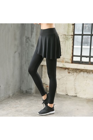 Jeemson "kadın Yoga Taytı - Hızlı Kuruma, Esnek, Yüksek Bel, Spor Ve Dans İçin" SiYAH