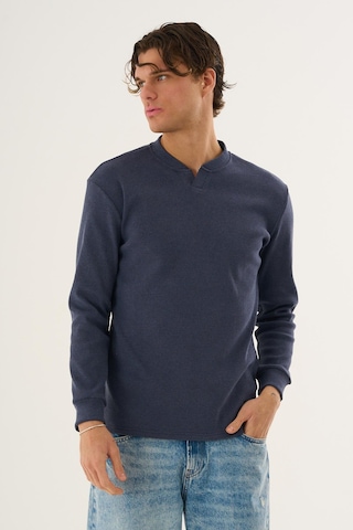 Alexandergardi Fitilli Uzun Kollu Sweatshirt İndigo