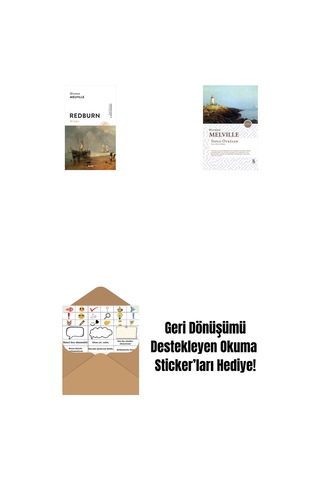 Redburn - İlk Seferi + Toplu Öyküler - Herman Melville + Okuma Sticker'ları