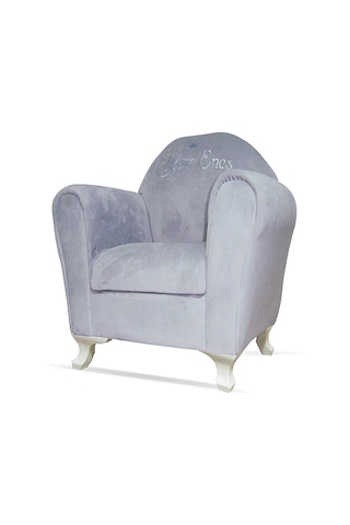 İsimli Kişiye Özel Çocuk Koltuğu 1-6 Yaş - Açık Gri