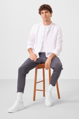 Tommylife Gri Standart Fit Dokuma Hafif Esnek Chino Erkek Pantolon - 82178 Gri