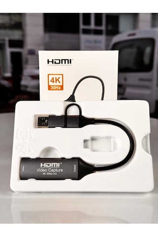 Hdmı Video Capture 4k Video Aktarıcı Hdmı Video Capture Card Usb 2.0 Ve Type-c Görüntü Aktarıcı