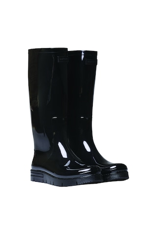 Negro Bot Yağmur Kadın Clermont Toni Pons Raın Boots In Glossy Rubber Siyah