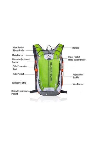 Didadodo Nefes Alabilir Hidrasyon Sırt Çantası - Su Geçirmez Koşu Çantası Koyu Mavi Koyu Mavi