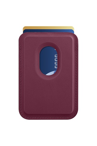 Zore Paris Avec Serisi Standlı Pu Magnetik Kartlık Bordo