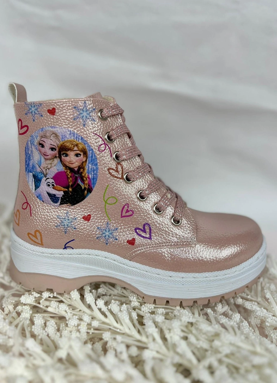 Kaptan Junior Kız Çocuk Botu Ortopedik İçi Kürklü Pssk 650 Pembe