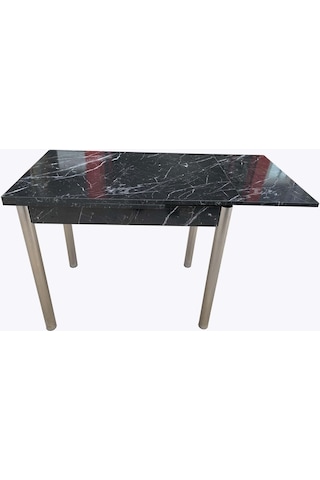 Evimeaksesuar 60X90 Cm Yanlardan Açılır Smart Masa-Metal Ayaklı