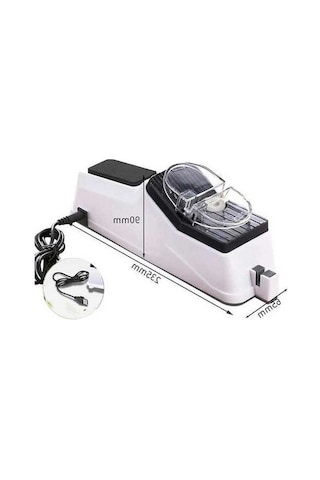 Novahub Usb Elektrikli Bıçak Bileyici, Ayarlanabilir Hızlı Bileyici, Otomatik Bıçak Öğütücü, Renk: Resim, Malzeme: Plastik, Boyut: Başvuru Resmi, Usb