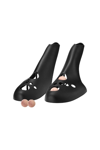 Homyl Ayakkabı Ağacı Pratik Yüksek Topuklu Sedyesi Kırma L Siyah