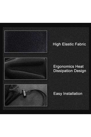 Artfulabode Yumuşak Silikon Yastık Sporları Renkli Rahat Koltuk Kapağı Geniş Dış Mekan Bisiklet Gq Çok Renkli