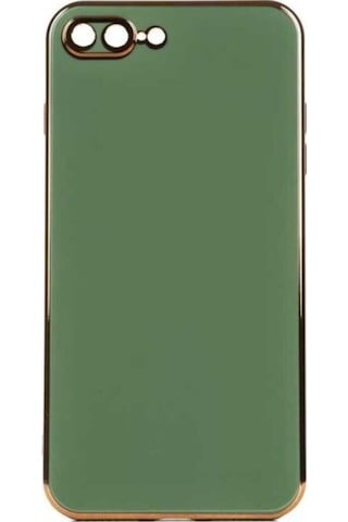 Apple Uyumlu iPhone 8 Plus Kılıf Zore Bark Kapak Yeşil