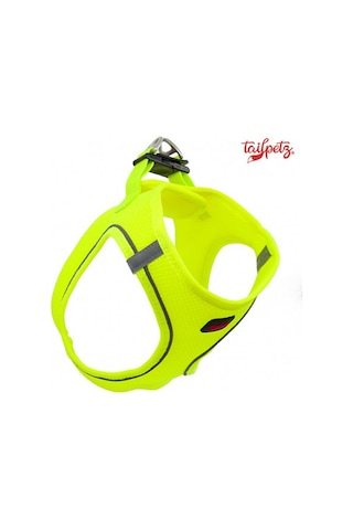 Tailpetz Air Mesh Köpek Göğüs Tasması (Xs) Neon Lime