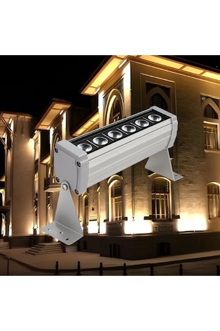 Kwl117 Wallwasher Duvar Aydınlatması / 6w / 600 Lümen - Kırmızı Renk