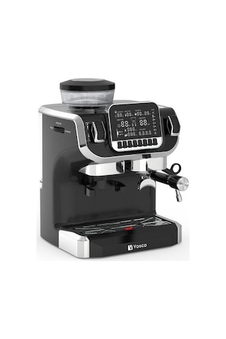 Vosco VST-520ECS Tek Kazanlı Öğütücü ve Espresso Makinesi