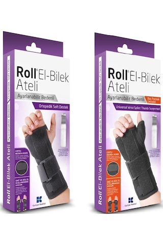 Roll El Bilek Ateli Baş Parmak Destekli
