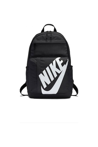 Nike Beyaz Baskılı 0944 Unisex Spor Siyah Sırt Çantası