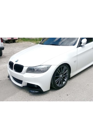 Bmw E90 Lci M Ön Tampon Ek Ön Lip 2 Parça Flap 2008-2011