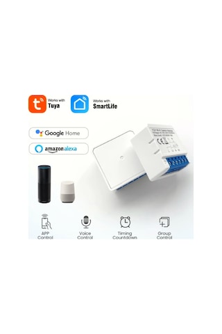 Tuya Destekli 2ch Akıllı Işık Anahtar