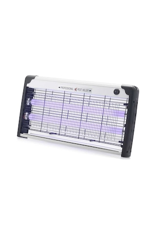 Elektrikli Sinek Öldürücü Cihaz 30w 49 Cm Floresan Alüminyum Siyah Beyaz Hdx9304 Evimdeyokyok