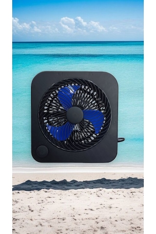 Troya Tr-516 Masaüstü Vantilatör 3 Kanatlı 3 Kademeli Vantilatör