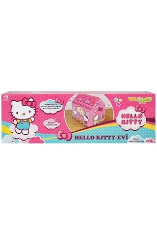 Hello Kitty Oyun Evi Çadır Kız Çocuk Pembe Oyun Çadırı