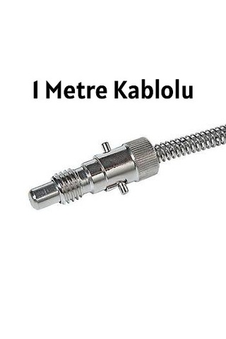 J Tipi Fe-const M12/8mm 1 Metre Kablolu Bayonet Termokupl