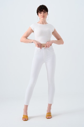 Loft Natalie Julia White Kadın Pantolon Beyaz