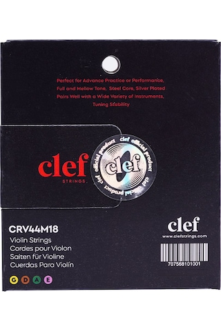 Clef Reve Medium Tension 4/4 Keman Teli