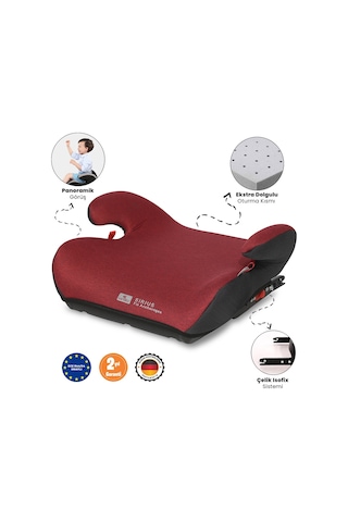 Lorelli Sirius Fix İsofix Yükseltici Kırmızı