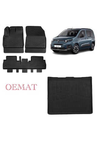 Citroen Berlingo Havuzlu Paspas Ve Bagaj Havuzu