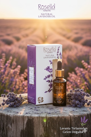 Rosella Esansiyel Doğal Lavanta Yağı 30 Ml