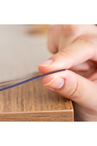 1.6mm Alman Üretimi Şeffaf Pvc Masa Örtüsü - Gıda Temasına Uygun - Uv Koruma - Fitalat İçermez Şeffaf