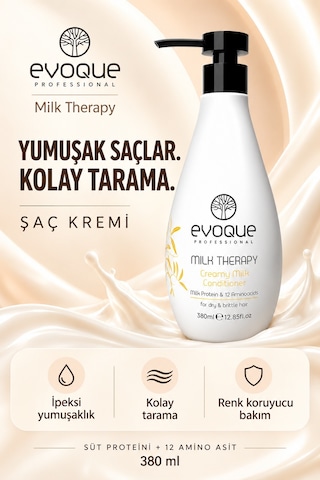 Evoque Milk Therapy Saç Kremi 380 ML